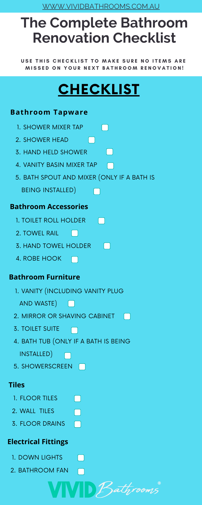 Vivid Bathrooms